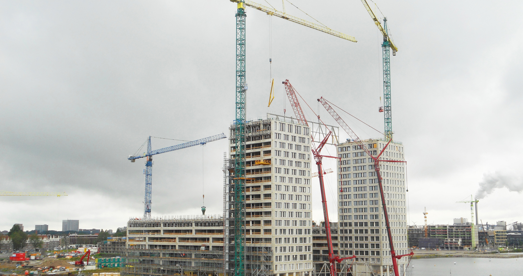 Vakmanschap kraanmachinisten spant de kroon bij Pontsteiger Amsterdam