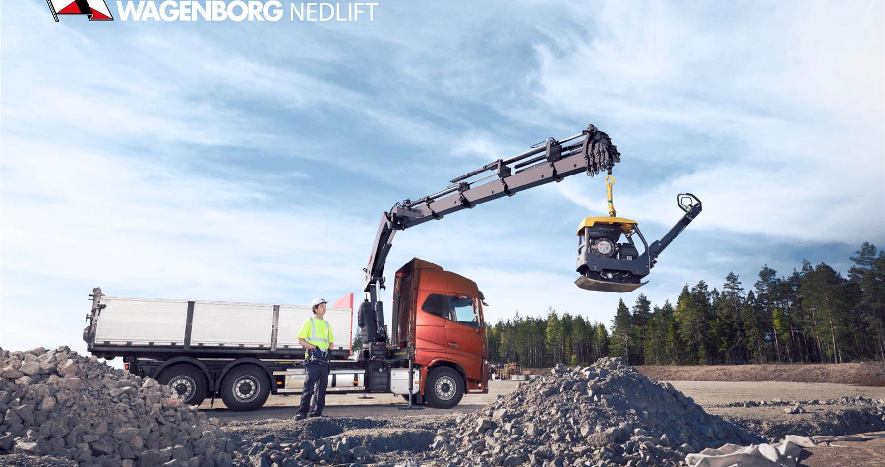 Nieuwe bakwagen met autolaadkraan voor Wagenborg Nedlift!