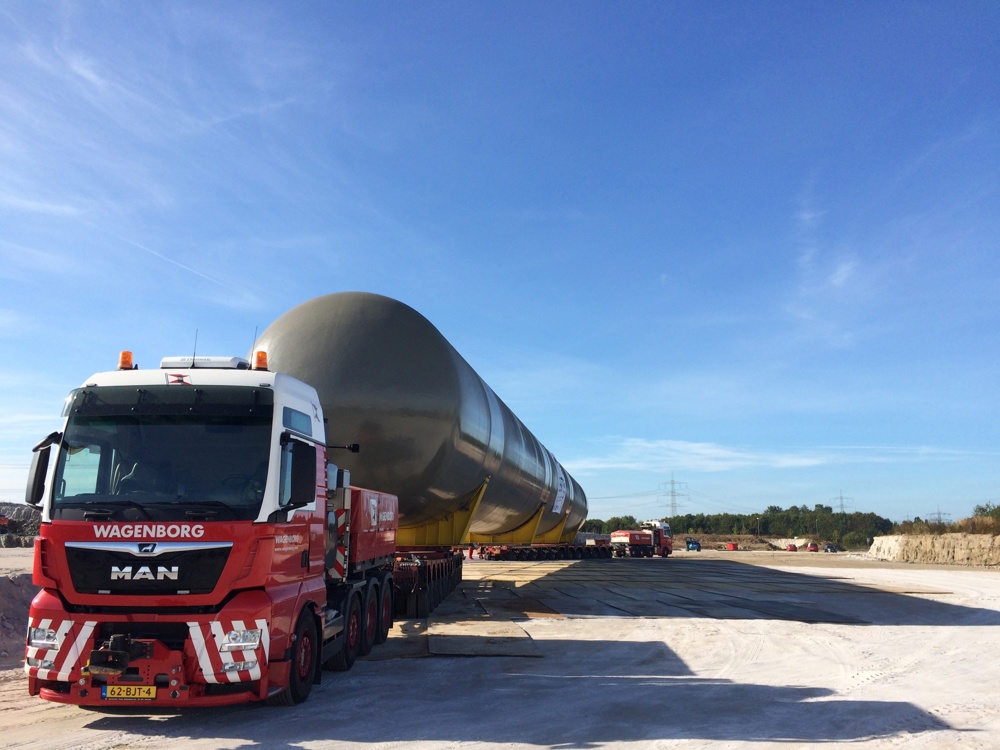 transport met behulp van conventionele aslijnen