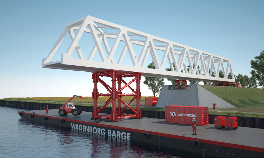 Modular Support System Wagenborg Nedlift