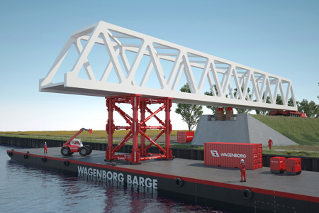 Nieuw: het modular support system van Wagenborg Nedlift!