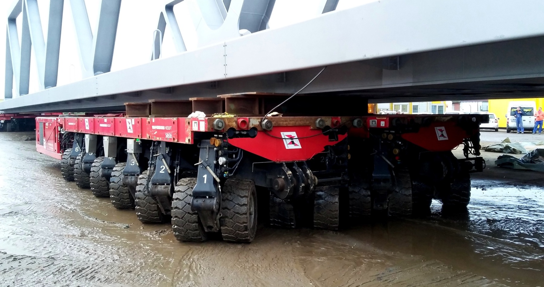 Passen en meten: Trogbrücke Emden