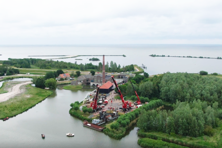 Emmerbaggermolen in de haak