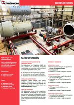 Equipment flyer sledesystemen