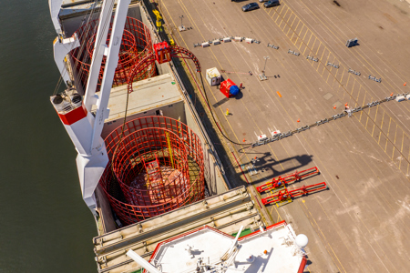 Successful Subsea Cable Shipment from Greece to the Netherlands by Wagenborg's Nassauborg